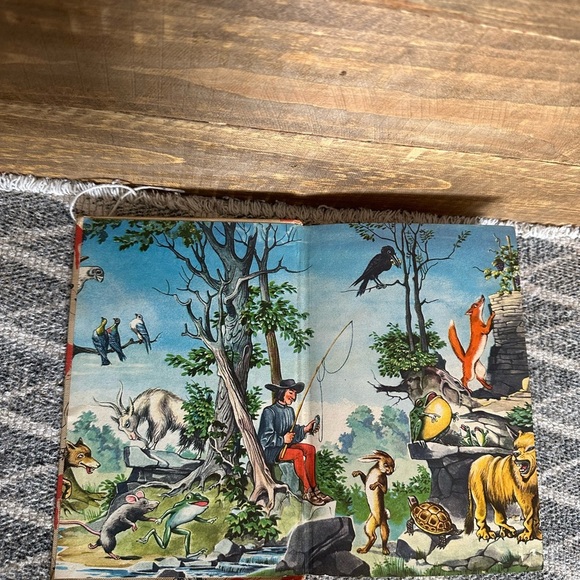 1947 Children's Book Aesop's Fables, Fritz Kredel, Published Grosset & Dunlap - Picture 15 of 16